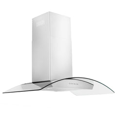 ZLINE 36 in. Alpine Series Professional Ducted Vent Wall Mount Range Hood in Stainless Steel, ALP70WL-36 - Smart Kitchen Lab