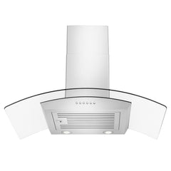 ZLINE 36 in. Alpine Series Professional Ducted Vent Wall Mount Range Hood in Stainless Steel, ALP70WL-36 - Smart Kitchen Lab