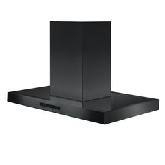ZLINE 36 In. Convertible Island Mount Range Hood in Black Stainless Steel, BSKE2iN-36 - Smart Kitchen Lab