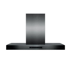 ZLINE 36 In. Convertible Island Mount Range Hood in Black Stainless Steel, BSKE2iN-36 - Smart Kitchen Lab