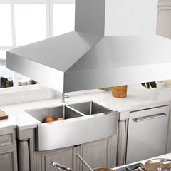 ZLINE 36 In. Convertible Island Mount Range Hood in Stainless Steel, KL3i-36 - Smart Kitchen Lab