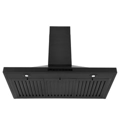 ZLINE 36 in. Convertible Vent Wall Mount Range Hood in Black Stainless Steel, BSKBN-36 - Smart Kitchen Lab
