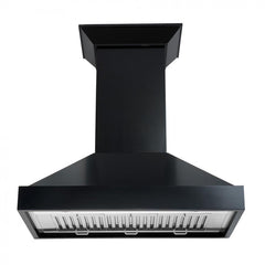 ZLINE 36 in. Designer Series Wooden Wall Range Hood Crown Molding KBCC-36 - Smart Kitchen Lab