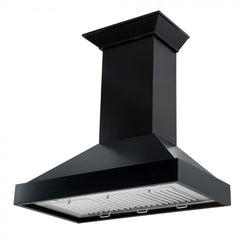 ZLINE 36 in. Designer Series Wooden Wall Range Hood Crown Molding KBCC-36 - Smart Kitchen Lab
