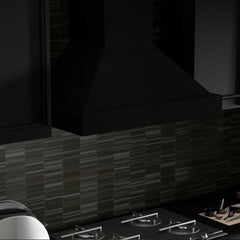 ZLINE 36 in. Designer Series Wooden Wall Range Hood Crown Molding KBCC-36 - Smart Kitchen Lab