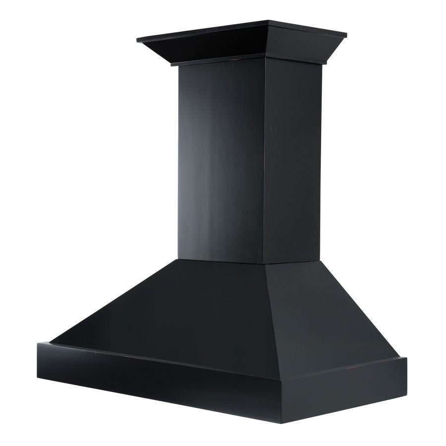 ZLINE 36 in. Designer Series Wooden Wall Range Hood Crown Molding KBCC-36 - Smart Kitchen Lab