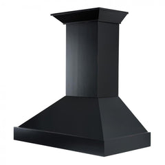 ZLINE 36 in. Designer Series Wooden Wall Range Hood Crown Molding KBCC-36 - Smart Kitchen Lab