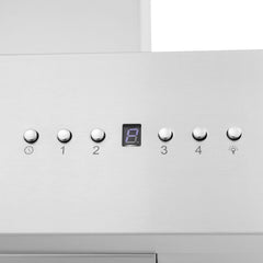 ZLINE 36 In. Ducted Professional Wall Mount Range Hood in Stainless Steel, KECOM-36 - Smart Kitchen Lab