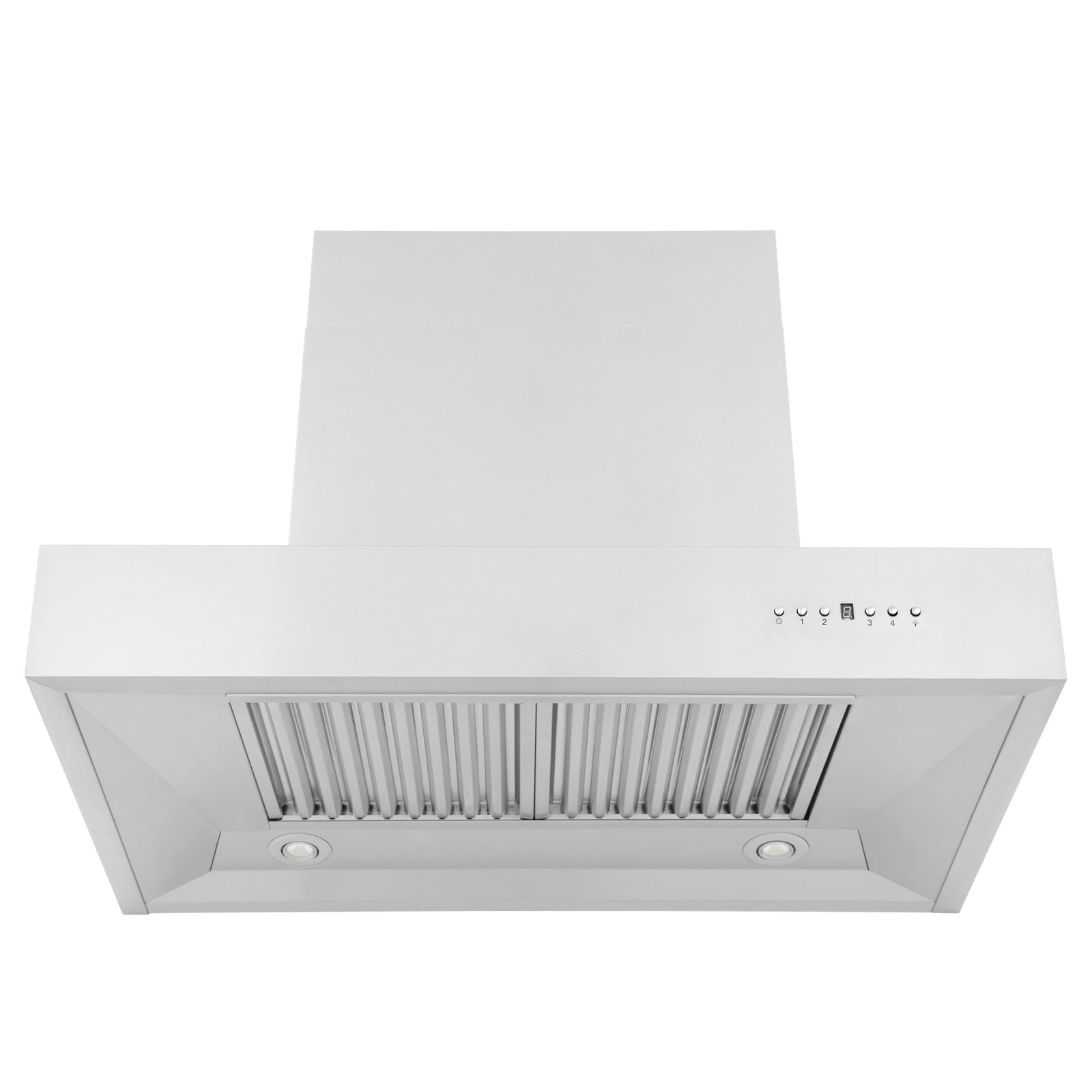 ZLINE 36 In. Ducted Professional Wall Mount Range Hood in Stainless Steel, KECOM-36 - Smart Kitchen Lab