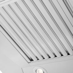ZLINE 36 In. Ducted Professional Wall Mount Range Hood in Stainless Steel, KECOM-36 - Smart Kitchen Lab