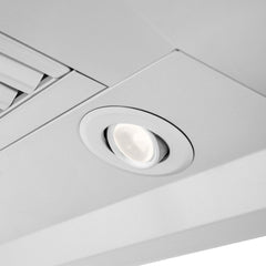 ZLINE 36 In. Ducted Professional Wall Mount Range Hood in Stainless Steel, KECOM-36 - Smart Kitchen Lab