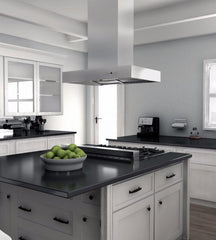 ZLINE 36 In. Ducted Remote Blower Island Mount Range Hood in Stainless Steel, KECOMi-RD-36 - Smart Kitchen Lab