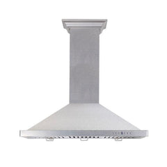 ZLINE 36 in. DuraSnow® Finished Stainless Steel Wall Mount Range Hood, 8KBS-36 - Smart Kitchen Lab