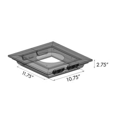 ZLINE 36 in. Island Mount Range Hood in Stainless Steel with Built-in CrownSound Bluetooth Speakers, GL1iCRN-BT-36 - Smart Kitchen Lab