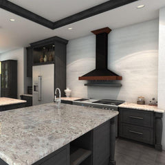 ZLINE 36 in. Oil-Rubbed Bronze Wall Range Hood, KB2-BCXXX-36 - Smart Kitchen Lab