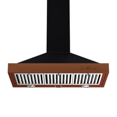 ZLINE 36 in. Oil-Rubbed Bronze Wall Range Hood, KB2-BCXXX-36 - Smart Kitchen Lab
