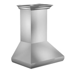 ZLINE 36 in. Professional Convertible Vent Wall Mount Range Hood in Stainless Steel with Crown Molding, 587CRN-36 - Smart Kitchen Lab