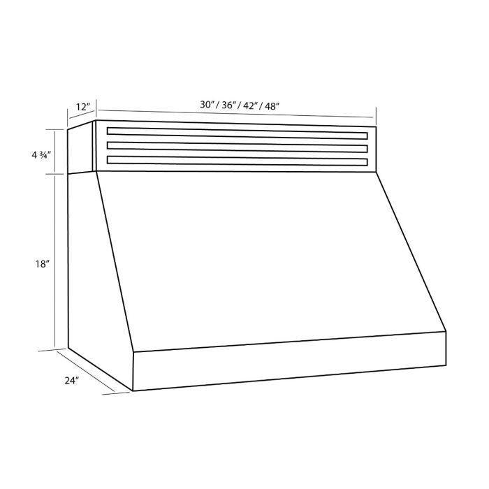 ZLINE 36 In. Recirculating Under Cabinet Range Hood in Stainless Steel, RK523-36 - Smart Kitchen Lab