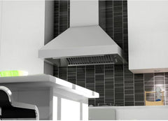 ZLINE 36 in. Remote Dual Blower Stainless Wall Range Hood, 597-RD-36 - Smart Kitchen Lab
