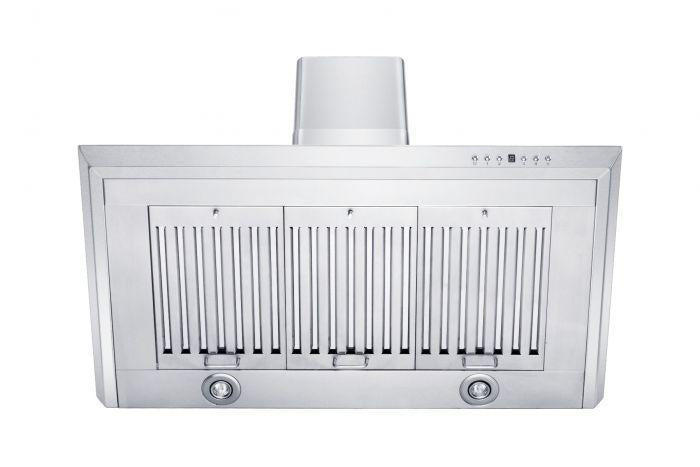 ZLINE 36 in. Stainless Steel Indoor Wall Range Hood, KF-36 - Smart Kitchen Lab