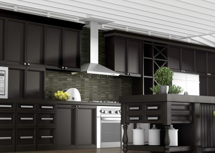 ZLINE 36 in. Stainless Steel Indoor Wall Range Hood, KF-36 - Smart Kitchen Lab