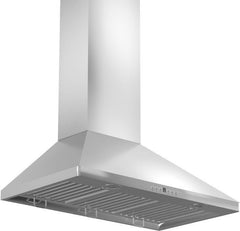 ZLINE 36 in. Stainless Steel Indoor Wall Range Hood KF1-36 - Smart Kitchen Lab