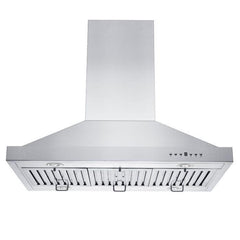 ZLINE 36 in. Stainless Steel Island Range Hood, GL2i-36 - Smart Kitchen Lab
