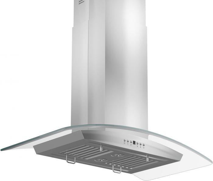 ZLINE 36 in. Stainless Steel Island Range Hood, GL5i-36 - Smart Kitchen Lab