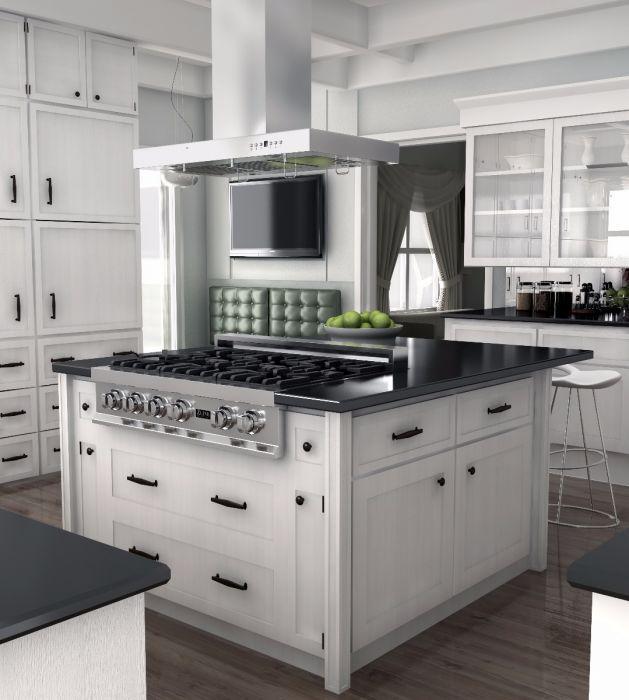 ZLINE 36 in. Stainless Steel Island Range Hood, KE2i-36 - Smart Kitchen Lab