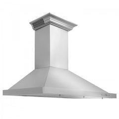 ZLINE 36 in. Stainless Steel Wall Range Hood with Built-in CrownSound® Bluetooth Speakers, KBCRN-BT-36 - Smart Kitchen Lab