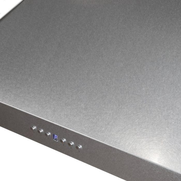 ZLINE 36 in. Wall Range Hood, DuraSnow® Finished, Stainless Steel, 8KF2S-36 - Smart Kitchen Lab