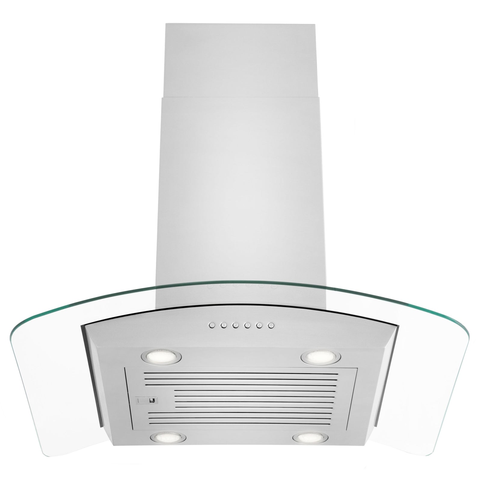 ZLINE 36 Inch Alpine Series Convertible Island Mount Range Hood in Stainless Steel, ALP70IS-36 - Smart Kitchen Lab