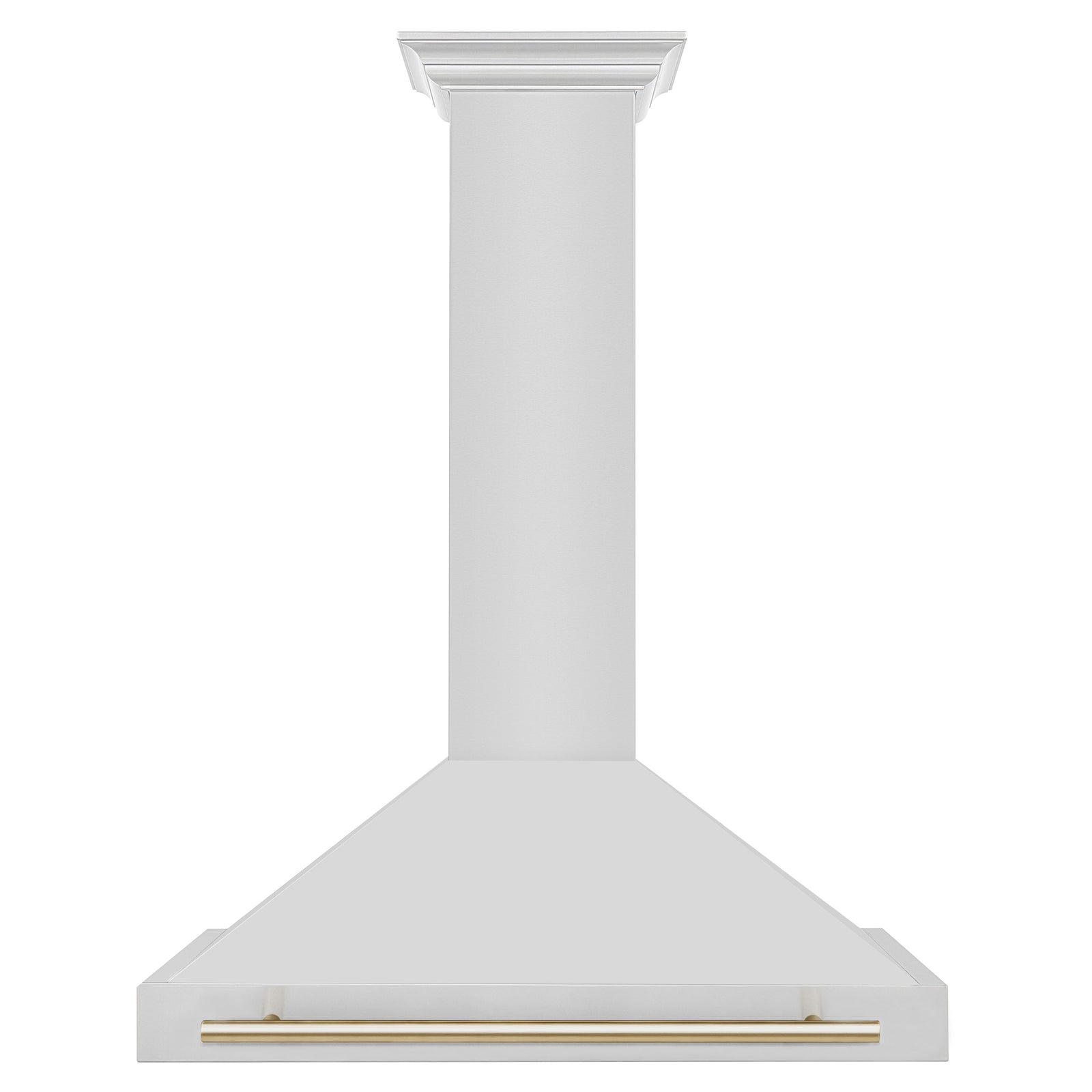 ZLINE 36 Inch Autograph Edition Stainless Steel Range Hood with Gold Handle, KB4STZ-36-G - Smart Kitchen Lab