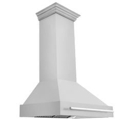 ZLINE 36 Inch Stainless Steel Range Hood with Stainless Steel Handle, 8654STX-36 - Smart Kitchen Lab