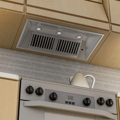 ZLINE 40 in. Remote Dual Blower Stainless Range Hood Insert, 721-RD-40 - Smart Kitchen Lab