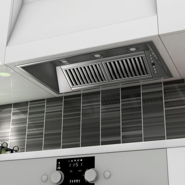 ZLINE 40 in. Remote Dual Blower Stainless Range Hood Insert, 721-RD-40 - Smart Kitchen Lab