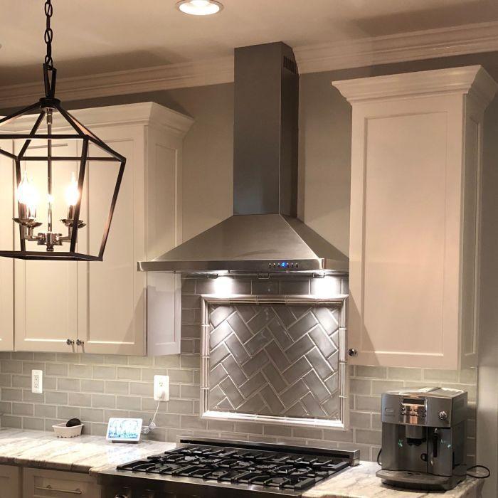 ZLINE 42 in. Convertible Vent Wall Mount Range Hood in Stainless Steel, KB-42 - Smart Kitchen Lab