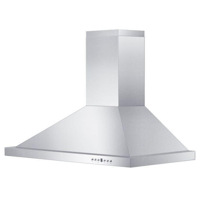 ZLINE 42 in. Convertible Vent Wall Mount Range Hood in Stainless Steel, KB-42 - Smart Kitchen Lab
