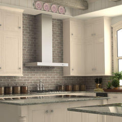 ZLINE 42 in. Convertible Vent Wall Mount Range Hood in Stainless Steel, KE-42 - Smart Kitchen Lab