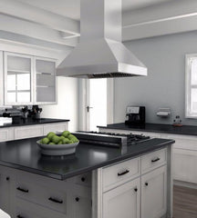 ZLINE 42 in. Outdoor/Indoor Island Stainless Range Hood, 597i-304-42 - Smart Kitchen Lab