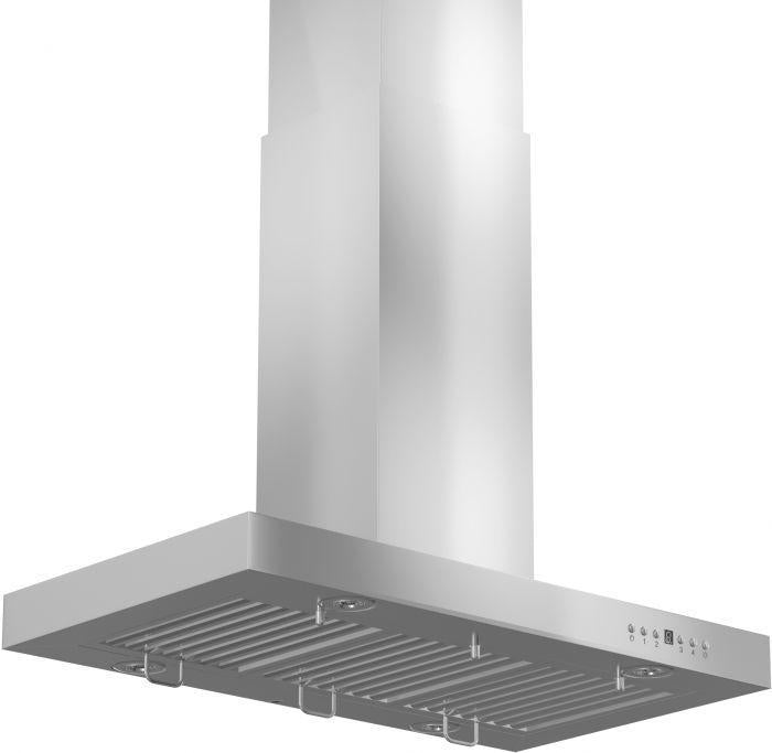ZLINE 42 in. Stainless Steel Island Range Hood, KE2i-42 - Smart Kitchen Lab