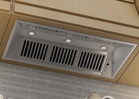 ZLINE 46 in. Width Island Mount Range Hood Insert (21 in. Depth), 721i-46 - Smart Kitchen Lab
