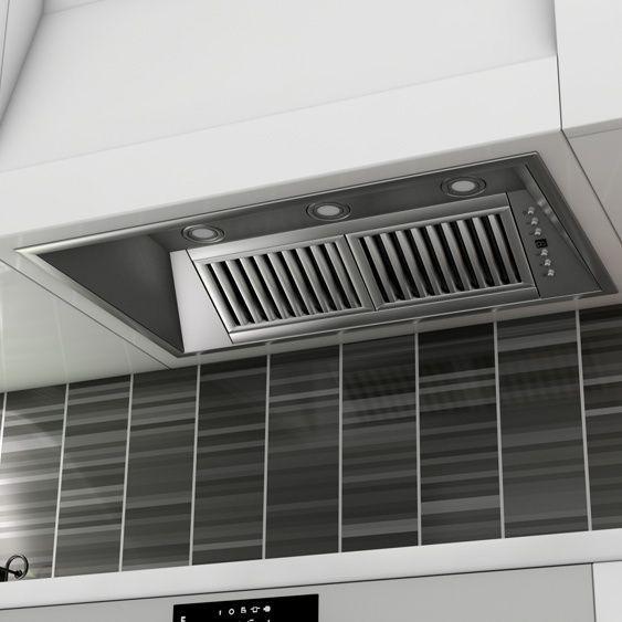 ZLINE 46 in. Width Island Mount Range Hood Insert (21 in. Depth), 721i-46 - Smart Kitchen Lab
