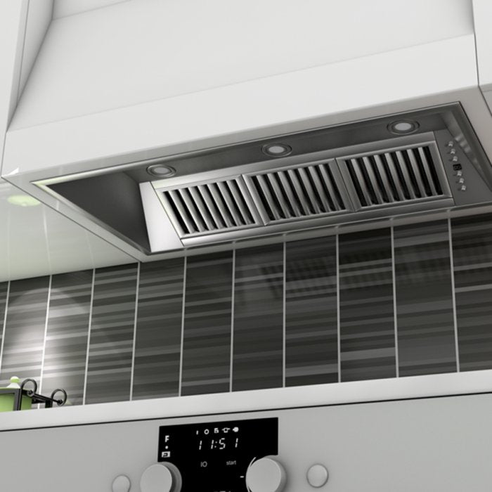 ZLINE 46 in. Width Island Mount Range Hood Insert (24 in. Depth), 824i-46 - Smart Kitchen Lab