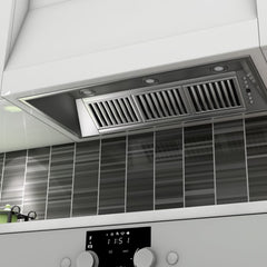 ZLINE 46 in. Width Island Mount Range Hood Insert (24 in. Depth), 824i-46 - Smart Kitchen Lab