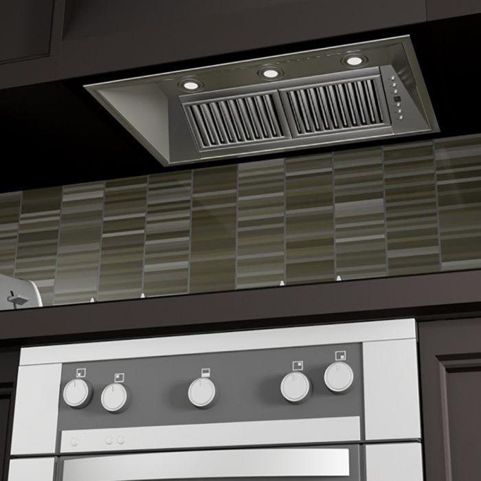 ZLINE 46 in. Width Island Mount Range Hood Insert (24 in. Depth), 824i-46 - Smart Kitchen Lab