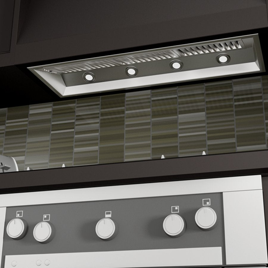 ZLINE 46 in. Width Outdoor Range Hood Insert (18 in. Depth), 698-304-46 - Smart Kitchen Lab