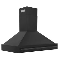 ZLINE 48 In. Black Stainless Steel Range Hood with Black Stainless Steel Handle, BS655-48-BS - Smart Kitchen Lab