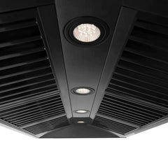 ZLINE 48 In. Black Stainless Steel Range Hood with Black Stainless Steel Handle, BS655-48-BS - Smart Kitchen Lab