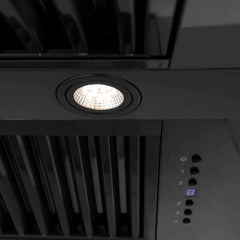 ZLINE 48 In. Black Stainless Steel Range Hood with Black Stainless Steel Handle, BS655-48-BS - Smart Kitchen Lab